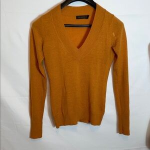 The Limited Women's Warm Amber V-Neck Sweater